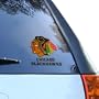 Chicago Blackhawks 3.75" x 4" Window Cling