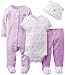 Carter's Baby Girls' 4 Piece Layette Set (Baby) - Lavender