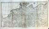 1800 LARGE MAP OF GERMANY PUBLISHED JOHN STOCKDALE