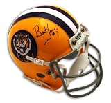 Bert Jones LSU Throwback Mini Helmet Autographed - Autographed NFL Mini Helmets
