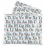 Sugarbooger Jumbo Floor Splat Mat, Vintage Alphabet