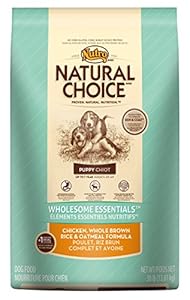 NATURAL CHOICE Wholesome Essentials Puppy Chicken, Whole Brown Rice and Oatmeal Formula - 30 lbs. (13.61 kg)