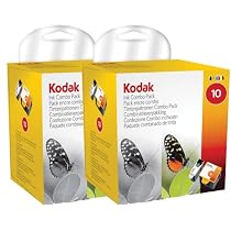 Kodak Four Ink Bonus Pack for No10 EasyShare 500 series Inkjet Printers. 2 Blacks and 2 Colour Ink Cartridges