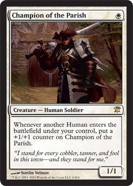 Magic: the Gathering - Champion of the Parish - Innistrad On Sale