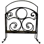 Iron Artistica Scroll Magazine Rack