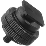 Pearstone Male Accessory Shoe Adapter w/ 1/4-20 Stud Connector