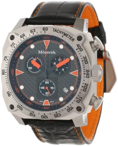 Montrek Unisex M41.1213.L413 CR1 Chronograph Swiss Quartz Watch