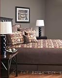 Sherry Kline Metro Spice Suede 8-piece KING Comforter Set