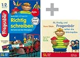 Eigenschaften Spielend Lernen  / Fragenbär - Richtig schreiben 1./2. Klasse + Hörbuch Fit Findig und Fragenbär retten die Glückspilze. Für Windows Vista/XP/ME/2000/98 und Mac: G4 OSX ab 10.2