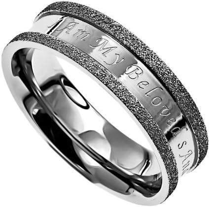 Ring-Champagne-Silver-Beloved-Sz 8