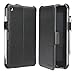 i-Blason Slim Folio Book Shell Stand case Cover for HP Slate 7 Inch Android Tablet with Elastic Hand Strap, Stylus Loop & Bonus Stylus (3 Year Warranty)- Black