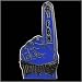 Dallas Maverick Hats : Dallas Maverick #1 Fan Pin
