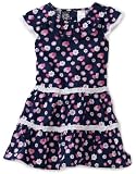 So La Vita Girls 4-6x Heart Print Dress