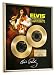 Elvis Presley "35th Anniversary of Aloha From Hawaii" framed gold record