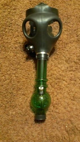 Novelty Gas Mask Tobacco Pipe