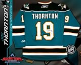 Joe Thornton San Jose Sharks Teal Reebok Premier Jersey - NHL Replica Adult Jerseys