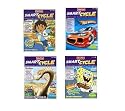 4 Smart Cycle Games: Hot Wheels, Discovering Dinosaurs, Go Diego, Spongebob