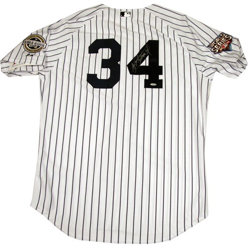 Steiner Sports MLB New York Yankees AJ Burnett Authentic 2009 Yankees Home Jersey with Inaugural Season & 09 WS Patches (Signed On Back)