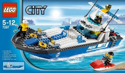LEGO City 7287: Police Boat by LEGO City (English Manual) - Lego 7287: Police Boat - Town category - Buy - oldLego, a new LEGO MarketPlace Experience