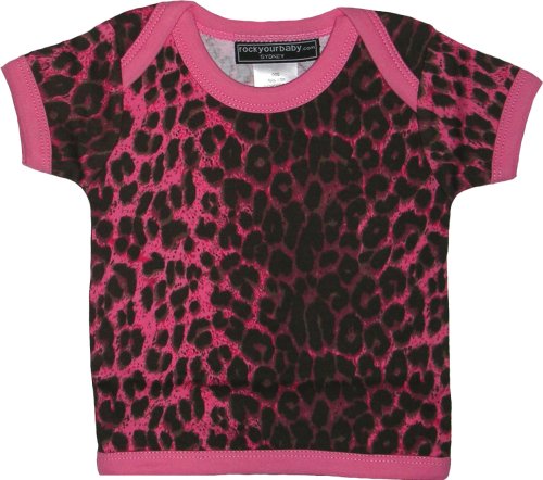 Childrens Toyshop  Toys : Pink Leopardskin Short Sleeve T Shirt Size 2 year