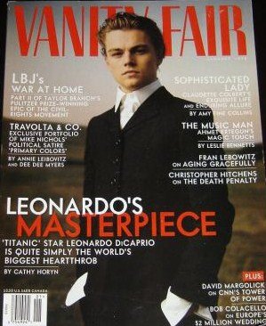 Vanity Fair Magazine January 1998 Leonardo Dicaprio