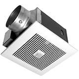 Panasonic FV-13VKM2 WhisperGreen 130 CFM Premium Ceiling Mounted Continuous and Spot Ventilation Fan with SmartAction Motion Sensor