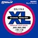 519 MIdv2LL. SL75  DAddario EXL170 5 XL Nickel Long Scale 5 String Bass Guitar Strings Set