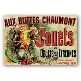 Jouets (Vintage Ad, As Seen on Friends) Art Poster Print - 24x36