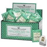 Harrisons & Crosfield White Tea With Mint, Fresh Sealed Individually Wrapped, 125-Count, 9.9-Ounce Box