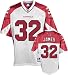 Edgerrin James Youth Jersey: Reebok White Replica #32 Arizona Cardinals Jersey - Small (8)