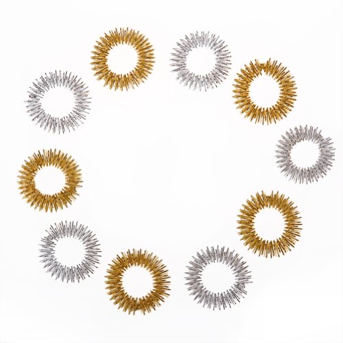 Asherangel Acupressure Massage Rings-Chinese Medicine (20pcs)