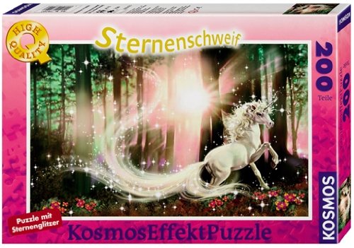 Kosmos 734107 - Puzzle Sternenschweif 200 Teile Effekt Zauberwald Preisvergleich