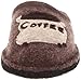 HAFLINGER Unisex Coffee Wool Slippers