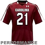 NCAA Under Armour South Carolina Gamecocks Youth Replica Football Jersey - Garnet (Small)