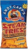 Andy Capp Steak Fries, Hot Chili, 1.75-Ounce Bags (Pack of 48)