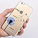 iPhone 6 Case, iPhone 6s Case, JAHOLAN TPU Silicone Gel Soft Bumper Clear Case Cover for Iphone 6 6S (Dandelion Birds)