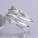 New Fashion Jewelry 925 Silver Beautiful Austrian Crystal Band Ring(Q)