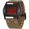 Khaki Strap Digital Unisex Watch