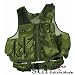 FireDragon Airsoft Tactical Gear - Green Camo Tactical Vest