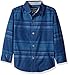 Calvin Klein Boys' Fade Horizontal Stripe Long Sleeve Shirt