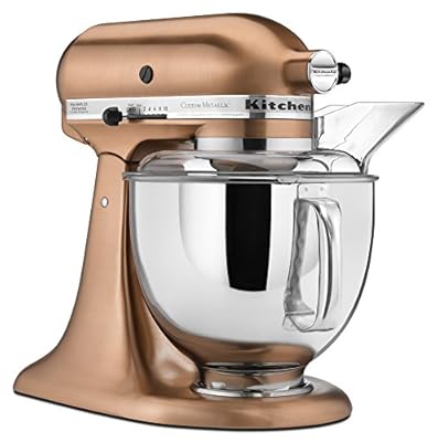 KitchenAid KSM152PSCP 5 Qt. Custom Metallic Series with Pouring Shield - Satin Copper