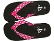 Corkey's Red White Dot Sandles for Women