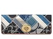 Coach Patchwork Madison Foldover Clutch Bag 12193 Denim