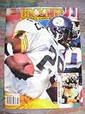 Beckett Football Card Monthly (price guide) magazine, February 1993 issue 35 Barry Foster cover, Steve Young on back