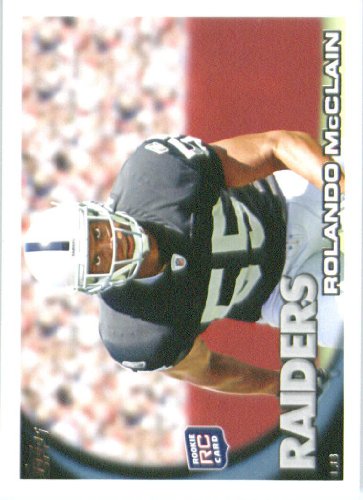 2010 Topps #428 Rolando McClain RC - Oakland Raiders (RC - Rookie Card)(Football Cards)