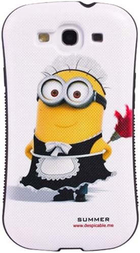 Huaxia Datacom Despicable Me Cartoon Moives Minions Premium Anti-Shock Impact-Resistant Glossy First Class Iface Case for Samsung Galaxy SIII S3 (Fits all Carriers)