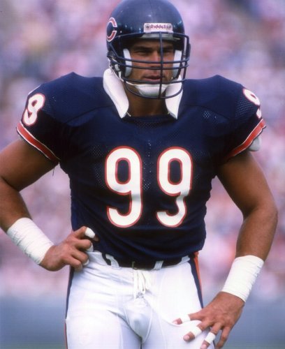 DAN HAMPTON CHICAGO BEARS 8X10 SPORTS ACTION PHOTO (A)