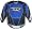 JT Team Men's Paintball Jersey - Large - Blue