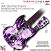 Radioactive Purple Skin by WraptorSkinz TM fits All Sony PS2 Guitar Hero SG Guitar Controllers (GUITAR NOT INCLUDED)