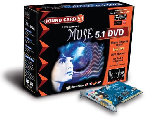 Hercules GS Muse 5.1 DVD Soundkarte + Headset Preisvergleich